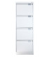 ARCHIVADOR METALICO GAPSA 4 CAJONES GRIS