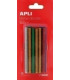 COLA TERMOFUSIBLE BARRA APLI GLITTER 12