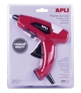 PISTOLA COLA TERMOFUSIBLE APLI 40W