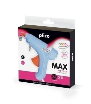 PISTOLA COLA TERMOFUSIBLE PLICO MAX