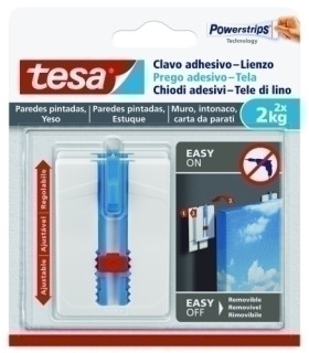 CLAVO ADHESIVO TESA AJUSTABLE LIENZO 2kg