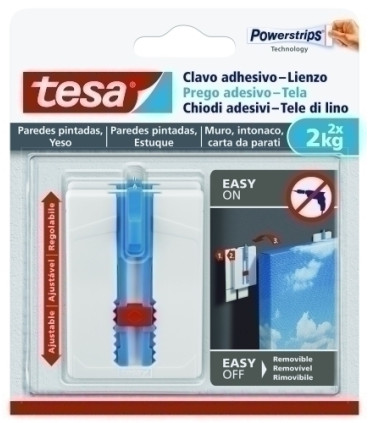 CLAVO ADHESIVO TESA AJUSTABLE LIENZO 2kg