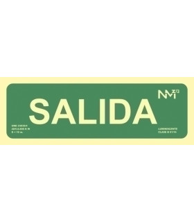 SEÑAL HOMOLOGADA SALIDA PACK DE 2