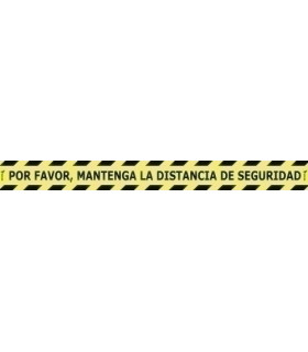 VINILO SUELO 100x10 DISTANCIA SEGURIDAD