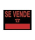 CARTEL ANUNCIO PVC 35x25 SE VENDE