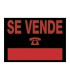 CARTEL ANUNCIO PVC 50x35 SE VENDE
