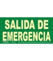 SEÑAL HOMOLOGADA SALIDA DE EMERGENCIA