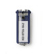 LLAVERO ETIQUETA DURABLE AZUL B/6