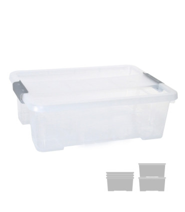 CAJA ALMACENAMIENTO A.2000 10L PP TRANS.