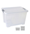 CAJA ALMACENAMIENTO A.2000 20L PP TRANS.