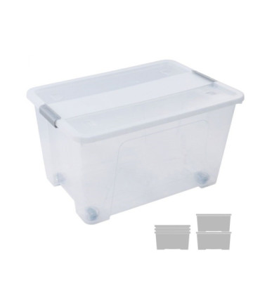 CAJA ALMACENAMIENTO A.2000 52L PP TRANS.