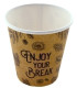 VASO CARTON PARED GRUESA 177cc PAQ. 50