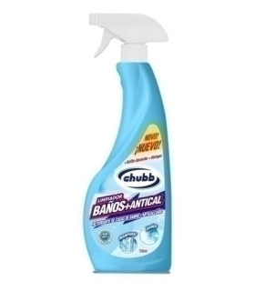 LIMPIADOR CHUBB BAÑOS + ANTICAL 750 ML