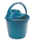 CUBO PLASTICO C/ESCURRIDOR 13 L.