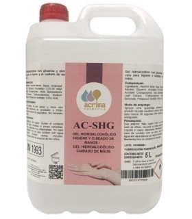 DESINFECTANTE DE MANOS GEL HIDRO 5 L
