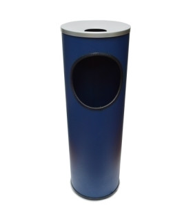 PAPEL.CENICERO CILINDRO METAL B-10 AZ