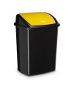 PAPELERA PLASTICO CEP BASC.50L AMARILLO