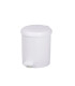 PAPELERA PL. CEP C/TAPA PEDAL 6L BLANCA