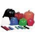 BOLSA BASURA 85x105 VERDE ROLLO 10 G80
