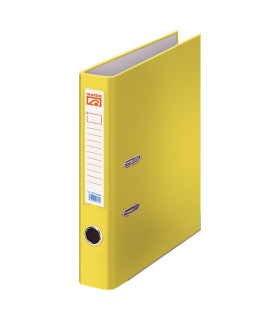 ARCHIVADOR PALANCA MATTIO PLASTIFICADO AMARILLO FOLIO 50MM