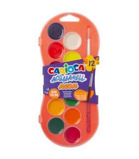 ACUARELAS CARIOCA NEON 30mm E/12