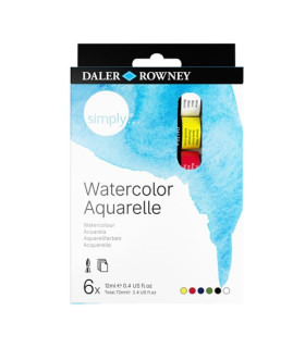 ACUARELAS DALER ROWNEY SIMPLY EST.6
