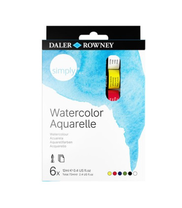 ACUARELAS DALER ROWNEY SIMPLY EST.6