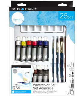 ACUARELAS DALER ROWNEY SIMPLY SET.25