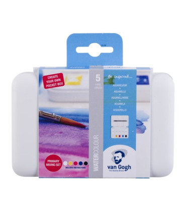 ACUARELAS VAN GOGH POCKET ESTUCHE de 5