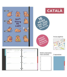 AG.SF.CAT. 16M IKI 180x220 S/V CAPIBARA