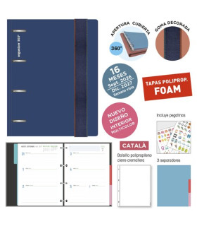 AG.SF.CAT. 16M IKI 180x220 S/V FOAM AZUL