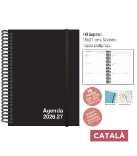AG.SF.CAT. 16M IKI 155x215 S/V NEGRO