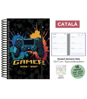 AG.SF.CAT. 16M STUDENT 120x170 S/V NEGRO