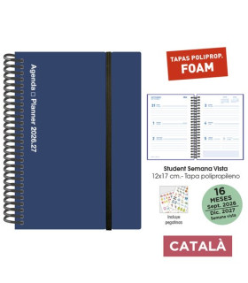 AG.SF.CAT. 16M STUDENT 120x170 S/V AZUL