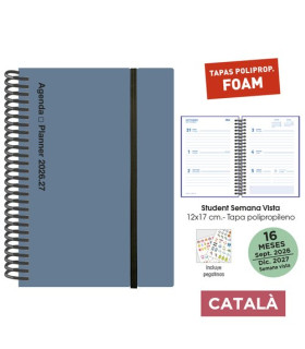 AG.SF.CAT. 16M STUDENT 120x170 S/V PLOMO