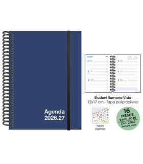 AG.SF. 16M STUDENT 120x170 S/V AZUL