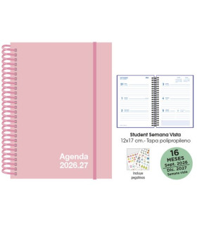 AG.SF. 16M STUDENT 120x170 S/V PASTEL RO
