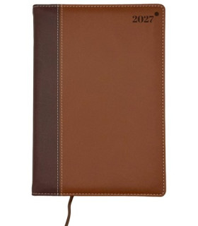 AG.DIDEX FIORI t.ACOL. A5 D/P MARRON