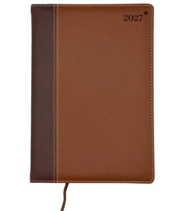 AG.DIDEX FIORI t.ACOL. A5 D/P MARRON