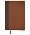 AG.DIDEX FIORI t.ACOL. A5 D/P MARRON