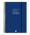 AG.F. ESPIRAL OPAQUE E40 D/P AZUL