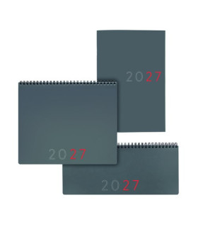 AG.F. PLANIFICADOR+NOTAS GRIS SURT.10