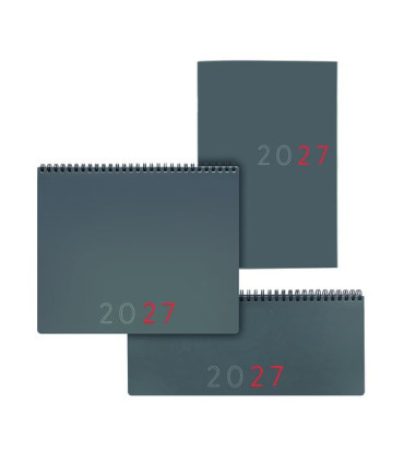 AG.F. PLANIFICADOR+NOTAS GRIS SURT.10