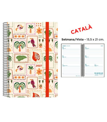 AG.SENF.CAT. DECORADA 135x210 S/V TROPIC