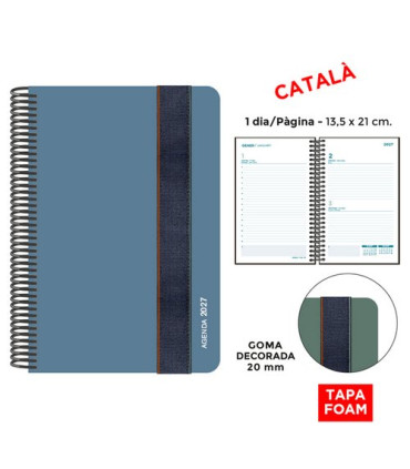 AG.SENF.CAT. FOAM SEOUL 135x210 D/P BLAU