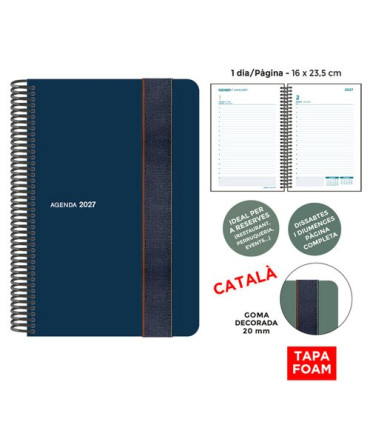 AG.SENF.CAT. FOAM SEOUL 160x235 D/P BLAU