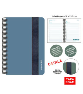 AG.SENF.CAT. FOAM SEOUL 160x235 D/P BLAU