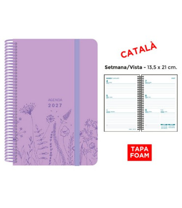 AG.SENF.CAT. FOAM SPRING 135x210 S/V LIL