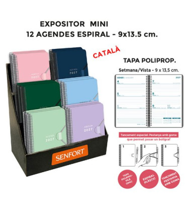 AG.SENF.CAT. MINI S/V SURTIDO EXP.12