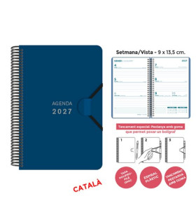 AG.SENF.CAT. MINI 90x135 S/V BLAU